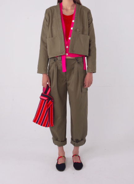 Image of La Fetiche SS'25 Jacket and Two WayTrousers