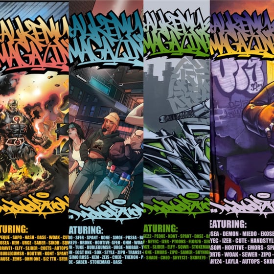 Image of Alkemy Magazine issues 6-9 PDFs  (DIGITAL PRODUCT)