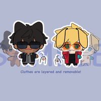 [Pre-Order] Pawnisher + Vash 15 cm Plushies