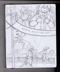 Image 1 of Christmas Comic Original Pages