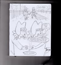 Image 2 of Christmas Comic Original Pages