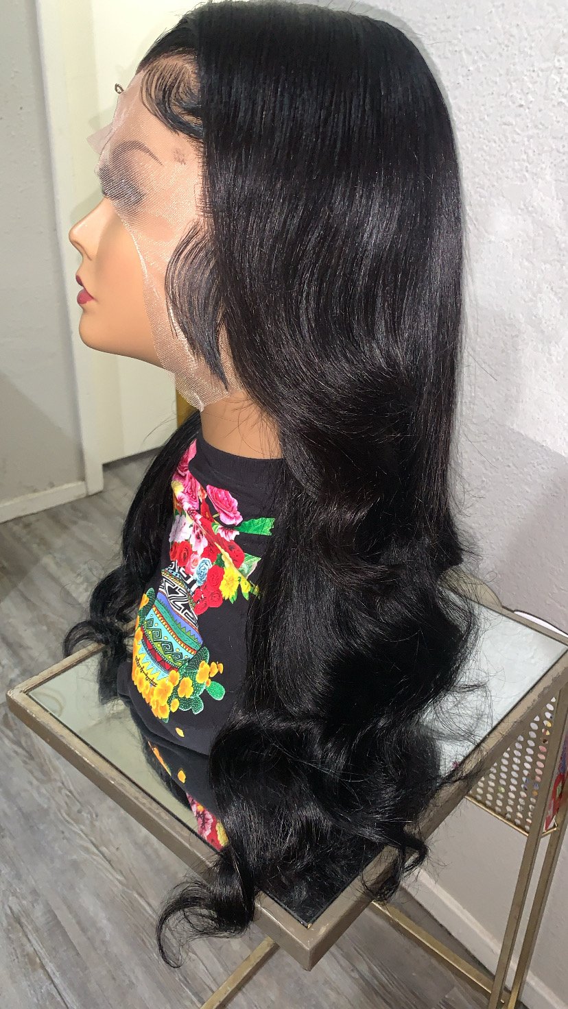 Image of 26 Inch HD Straight Lace Frontal Wig