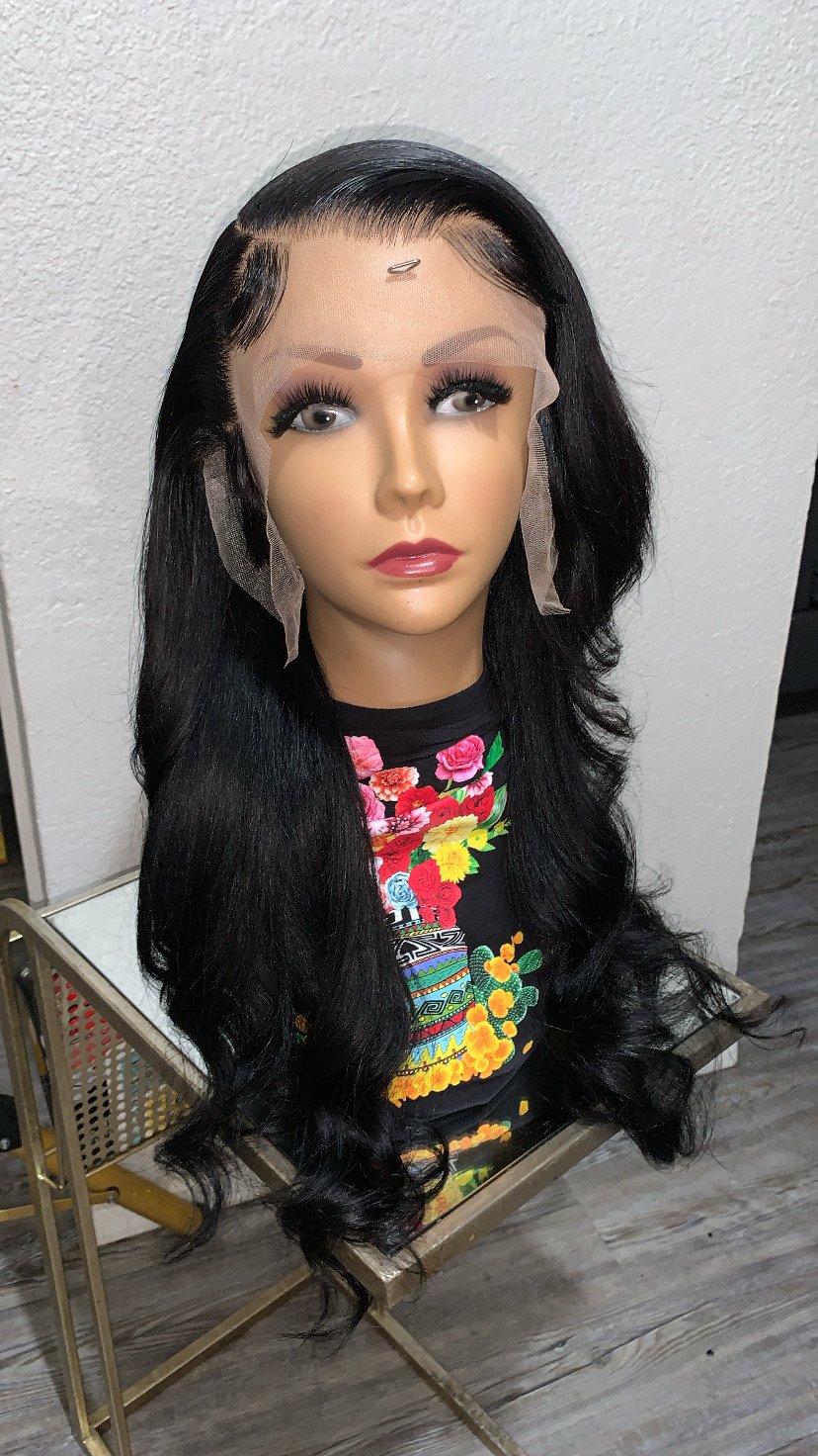 Image of 26 Inch HD Straight Lace Frontal Wig