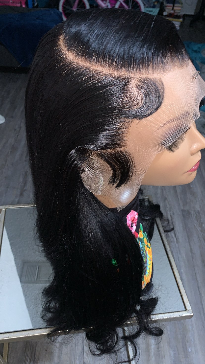 Image of 26 Inch HD Straight Lace Frontal Wig