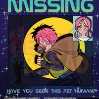 Image 1 of A5 Mizi Wanted/Missing Poster
