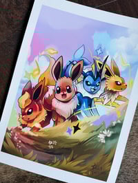 Image 2 of ⚡💧🔥 Choose Your Path  - A4 Giclée Print