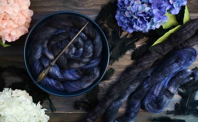 Howl Combed Top - 85/15 Bluefaced Leicester and Silk