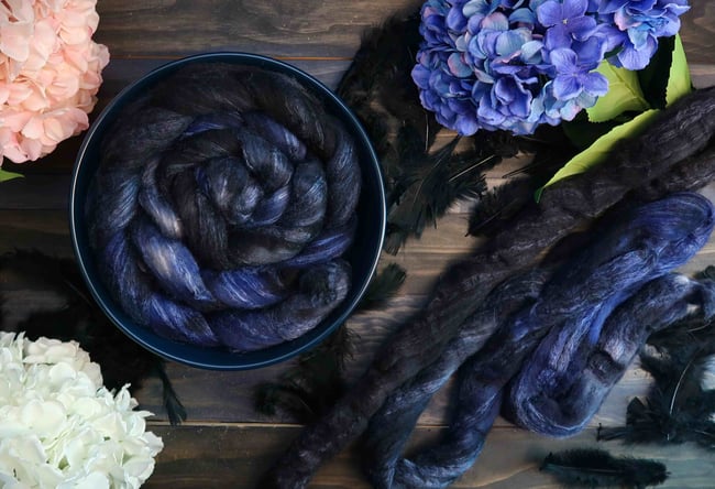 Howl Combed Top - 85/15 Bluefaced Leicester and Silk