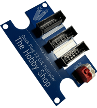 Image 1 of Quick Plug Board 12 CUE Multiplier 2-pin in 8-pin out Wire Wrap Quick Plug Board