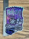 MEGA HOLOGRAPHIC BARTMAN STICKERS 