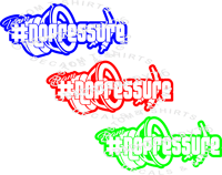 Image 1 of TEAM #NOPRESSURE DECALS