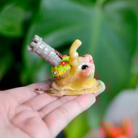 Image 3 of Princess Tower Snail Beastie (Yellow)