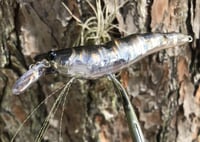 Image 3 of SPEEDBAITS Custom Airbrushed Yozuri Crystal 3D Shrimp CLONE JERKBAIT