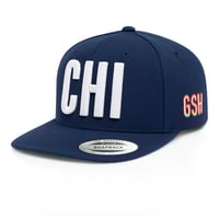 Image 1 of BIG CHI Snapback (White)