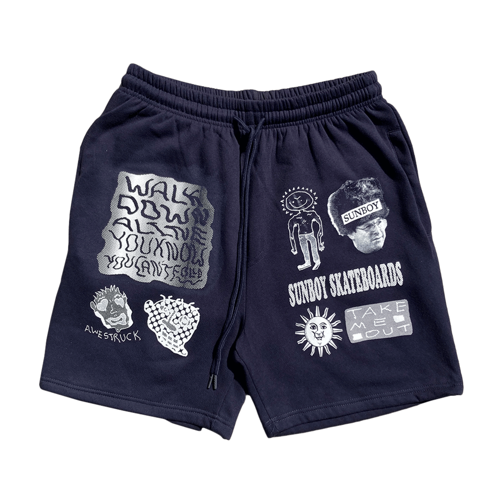 DOODLE SWEATSHORTS