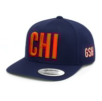 Image 1 of BIG CHI Snapback (Orange)