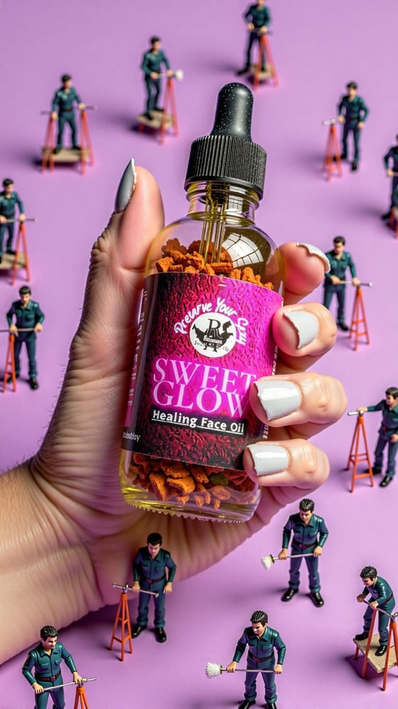 Image of  Sweet Glow (Healing Face Oil) 1oz. 2oz. 4oz.