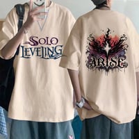 Anime Solo Leveling Printed T Shirt Men Women 