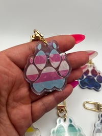 Image 2 of Pride Paw keychains 
