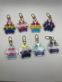 Image 1 of Pride Paw keychains 