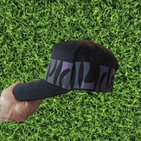 Image 2 of Black & Oil Slick Groovy Snapback