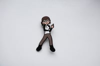 Image 3 of Julie Coffee Shop - Hard Enamel Pin