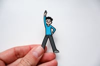 Image 5 of Wallace - Hard Enamel Pin