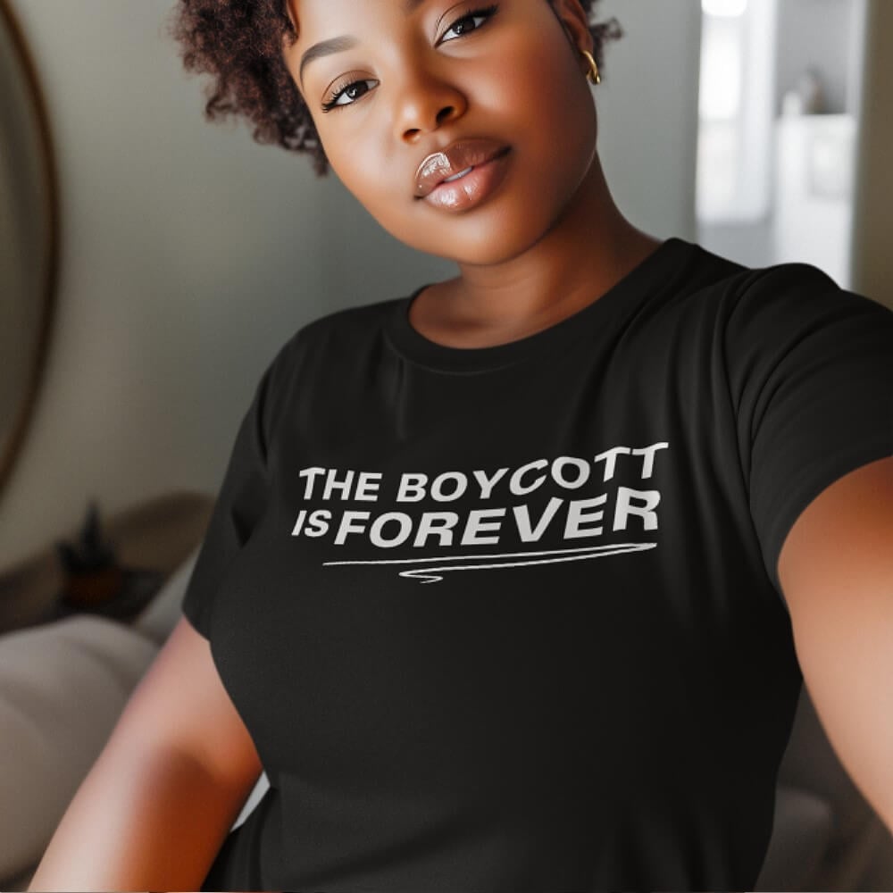 The Boycott is Forever - Black (Ladies)