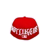 Image 2 of (IN STOCK) NOT LIKE US MLB "RED" DODGERS HAT NEW ERA
