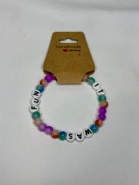 Image 3 of Assorted Saying Bracelets 