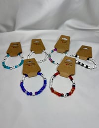 Image 1 of Assorted Saying Bracelets 
