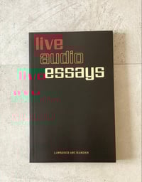 Image 1 of Live Audio Essays by LAWRENCE ABU HAMDAN