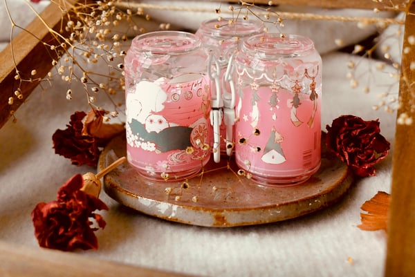 Image of Witch Sakura Soda Keychain