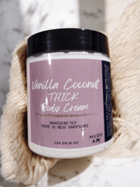 Image 1 of Vanilla & Coconut THICK body cream 8 oz