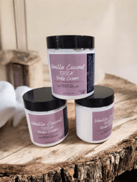 Image 2 of Vanilla & Coconut THICK body cream 8 oz
