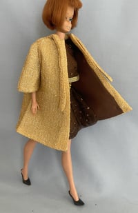 Image 9 of Barbie - "Glimmer Glamour" Reproduction Variation Brown Silk