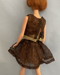 Image 10 of Barbie - "Glimmer Glamour" Reproduction Variation Brown Silk