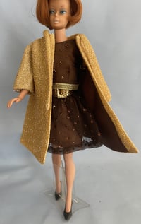 Image 12 of Barbie - "Glimmer Glamour" Reproduction Variation Brown Silk