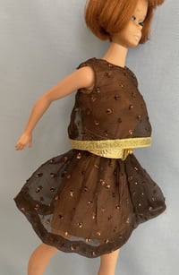 Image 6 of Barbie - "Glimmer Glamour" Reproduction Variation Brown Silk
