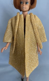 Image 14 of Barbie - "Glimmer Glamour" Reproduction Variation Brown Silk