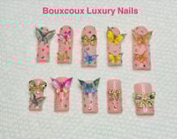 Image 2 of “Butterfly Connection” 2 in 1 detachable nails processing time 5 business days 