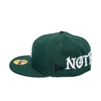 Image 2 of (IN STOCK) NOT LIKE US MLB "DARK GREEN" DODGERS HAT NEW ERA
