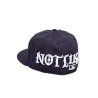 Image 4 of (IN STOCK) NOT LIKE US MLB "NAVY" DODGERS HAT NEW ERA