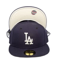 Image 5 of (Ready to ship)NOT LIKE US × Dodgers 59FIFTY® (Navy/Cream limited edition)