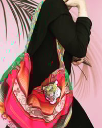 Image 1 of vintage big bag* VILLAGE PUNK ⛧°IBIZA ⛧° FESTIVALVIBE ⛧°