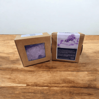Lilac-melt & pour soap bar