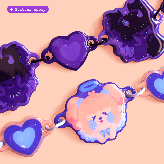 [PRE-ORDER] Angel ♡ Devil Acrylic Chains