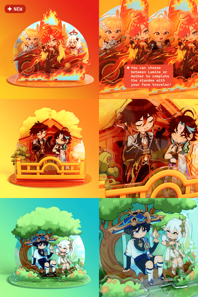 [PRE-ORDER] Archon Acrylic Standees