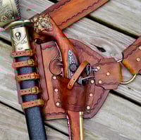 Image 4 of Baldric - Tan 3"