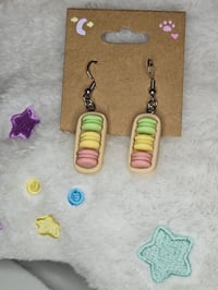 Pastel Macaron Earrings